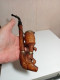 Delcampe - Ancienne Pipe En Bois Sculptée Du XIXème Hauteur 29 Cm - Holz