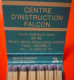 Pochette Centre D'Instruction Falcon RARE Thème Aviation - Boîtes D’allumettes