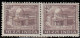 Inde 1967. ~ YT 227A Paire (par 2)- Postes De Calcutta - Gebraucht