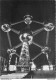 (GA.S) Photo Cpsm Grand Format Belgique Bruxelles ATOMIUM De Nuit 1958 - Bruxelles La Nuit