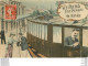 (XX) Carte Montage Gare Train Locomotive Voyageuse Voyageur. Je Pars De LE HAVRE 76 En 1917 - Station