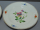 -4 ASSIETTES PORCELAINE De PARIS UNE PENSEE Au CENTRE 4 FLEURS Sur L'aile    E - Sonstige & Ohne Zuordnung