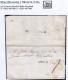 Ireland Antrim 1834 Masonic Cover To Dublin With Small Unframed "P.PAID" Of Ballyclare, Matching Type 1A BALLYCLARE - Prephilately