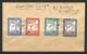 ZANZIBAR...KING GEORGE VI..(1936-52..)...." 1944..".....F.D.C.....BI CENT SET....REGISTERED......VFU... - Zanzibar (...-1963)