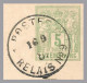 LUXEMBOURG - 1887 POSTES RELAIS No. 9 [REISDORF] Via Diekirch To Vianden - 5c Green Allegory Postal Card (2nd Issue) - 1882 Allegory