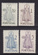 PORTUGAL - 1950 - YVERT 730/733 - Virgen Fatima - MH - Valor Catalogo 90 € - Nuevos