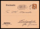 Deutsches Reich 1928: Postkarte / Werbekarte | Textil, Ausstellung, Katalog | Hannover, Heiligenfelde - Estonie
