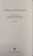 Studien Zur Theologie Im Ersten Buch Der Saturnalien Des Ambrosius Theodosius Macrobius. - Filosofia