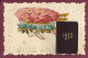 011223 - CARTE Fantaisie Avec Ajouti Avion Zeppelin Colombe MINI CALENDRIER 1910 Avec Tarifs Postaux - Petit Format : 1901-20