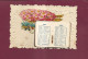 011223 - CARTE Fantaisie Avec Ajouti Avion Zeppelin Colombe MINI CALENDRIER 1910 Avec Tarifs Postaux - Petit Format : 1901-20