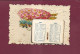 011223 - CARTE Fantaisie Avec Ajouti Avion Zeppelin Colombe MINI CALENDRIER 1910 Avec Tarifs Postaux - Small : 1901-20