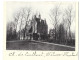 Belgique  - Woluwe  Saint Lambert  -  Chateau    De Linthout -  Carte Photo -  Verso  Invitation Reunion De L'ouvroir Ch - St-Lambrechts-Woluwe - Woluwe-St-Lambert