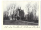 Belgique  - Woluwe  Saint Lambert  -  Chateau    De Linthout -  Carte Photo -  Verso  Invitation Reunion De L'ouvroir Ch - Woluwe-St-Lambert - St-Lambrechts-Woluwe