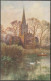 Church & River, Stratford-on-Avon, C.1910s - Salmon Postcard - Stratford Upon Avon