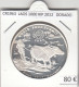 CR1963 MONEDA LAOS 1000 KIP 2012 ONZA PLATA DORADO - Laos