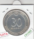 CR1985 MONEDA MALASIA 30 RINGGIT 1989 PLATA - Malesia