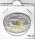 CR1960 MONEDA KAZAJISTÁN 500 TENGE 2010 PLATA DORADA - Kazajstán