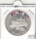 CR2056 MONEDA ISLAS MALDIVAS 50 PENIQUES 2002 PLATA - Maldiven