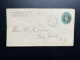 ENVELOPPE ENTIER POSTAL USA ETATS UNIS TWO CENTS / ALEXANDER CITY POUR NEW YORK 1895 / ALEXANDER CITY BANK - ...-1900