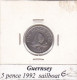GUERNESEY 5 PENCE  ANNO 1992 COME DA FOTO - Guernsey