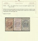 ITALY - 1923 National Militia Original Cancellations With Certificate - Neufs