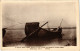 PC PAKISTAN NOWSHERA NATIVE BOAT FERRY RIVER KABUL REAL PHOTO POSTCARD (a50250) - Pakistan