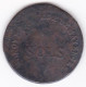 Convention 2 Sols 1793 An 2 , 3 Rameaux,  Siège De Mayence, Gad# 66 - 1792-1975 Convention (An II – An IV)