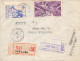 LETTRE. DAHOMEY. 19 JUIL 46. RECOMMANDE COTONOU PAR AVION POUR LYON - Storia Postale