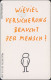 GERMANY R10/95  Kölner Postversicherung 1 - Mensch - Orange - R-Series: Regionale Schalterserie