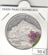 CR2029 MONEDA PALAU 5 DOLARES 2012 PLATA - Palau