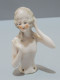 - BELLE ANCIENNE DEMI FIGURINE MARQUISE PORCELAINE DEUTSCHLAND VITRINE     E - Otros & Sin Clasificación