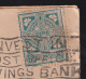 Irland Eire 1923 Cover 3P  DUBLIN X Dutch CURACAO Perfin W.& R. JACOB Biscuit - Lettres & Documents