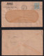 Irland Eire 1923 Cover 3P  DUBLIN X Dutch CURACAO Perfin W.& R. JACOB Biscuit - Covers & Documents