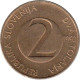 SLOVENIA SLOVENIJA SLOVENIE SLOWENIEN  - 1992 -  2 Tolarja Tolarjev - KM  5 - UNC - Hirundo Rustica Rondine - Eslovenia