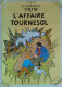 AFFICHE ANCIENNE PLASTIFIEE ALBUM TINTIN L'AFFAIRE TOURNESOL HERGE CAPITAINE HADDOCK - Affiches & Posters