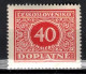 ** Tchécoslovaquie 1928 Mi P 59 (Yv TT 55), (MNH)** Varieté Position 13 - Abarten Und Kuriositäten