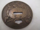 Superbe  Tsuba  Japonais En Bronze  Diametre  75 Mm Sur 70 Mm 120 Gr - Blankwaffen