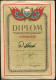 Estonia:Soviet Union:Boxing Diploma, Kalevi Championsships I Place, 1957 - Diplômes & Bulletins Scolaires