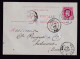 DDFF 184 --  Entier Postal Type TP 30 AMBULANT OUEST 1 1882 De GAND Faub.Bruges Vers Doubs F - Coba 15 EUR S/TP Détaché - Ambulantes