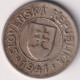 SLOVAKIA , 1 KORONA 1941 - Slovakia