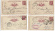 Lot De  16  - De Italie Vers Suisse 1892 -1893 -1894 -Entier Postal - Postwaardestukken