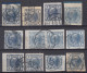 ⁕  Austria 1899 ⁕ Newspaper Stamps Mi.97 ⁕ 12v Used - Shades - Newspapers