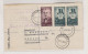 SOUTH AFRICA 1955 DONKIN HILL  Nice Registered FDC Cover To Switzerland - Luchtpost