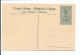 Belgisch-Kongo  P 61-73 ** - 15 Ct Palmen Bildpostkarte 'Elisabethville, La Residence Du Gouverneur' - Stamped Stationery