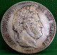 MONNAIE LOUIS PHILIPPE I  , 5 FRANCS 1842 BB Strasbourg  FRANCE OLD SILVER COIN - 5 Francs