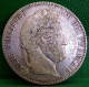 MONNAIE LOUIS PHILIPPE I  , 5 FRANCS 1843 K BORDEAUX  FRANCE OLD SILVER COIN - 5 Francs