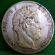 MONNAIE LOUIS PHILIPPE I  , 5 FRANCS 1847 A PARIS Argent  FRANCE OLD SILVER COIN - 5 Francs