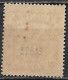 CRETE 1908 Cretan State 2 L. Violet Overprinted With Black Small ELLAS With Δ Instead Of Α Vl. 52 D MH - Kreta