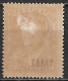 CRETE 1908 Cretan State 10 L.red Overprinted With Black Small ELLAS With Δ Instead Of A Vl. 55 D MH - Crète