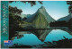 New Zealand-04/2010 - 1.80 NZD - Christmas, Mitre Peak(1695 M), Reflected In Milford Sound, Post Card(2 Scan) - Briefe U. Dokumente